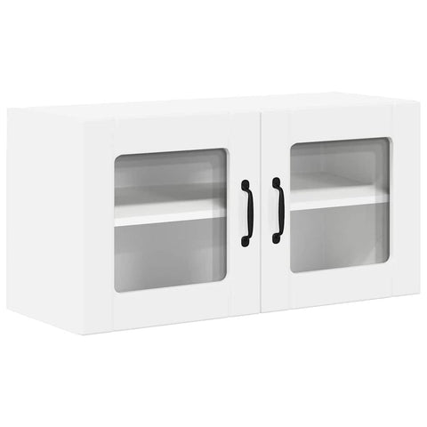 vidaXL Kitchen Wall Cabinet High Gloss White 80 x 31 x 40 cm