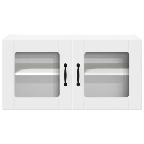 vidaXL Kitchen Wall Cabinet High Gloss White 80 x 31 x 40 cm