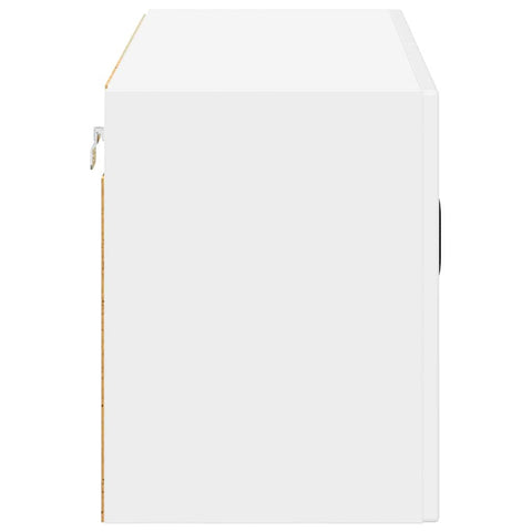 vidaXL Kitchen Wall Cabinet High Gloss White 80 x 31 x 40 cm