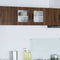 vidaXL Kitchen Wall Cabinet Brown Oak 80 x 31 x 40 cm Engineered Wood