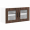 vidaXL Kitchen Wall Cabinet Brown Oak 80 x 31 x 40 cm Engineered Wood