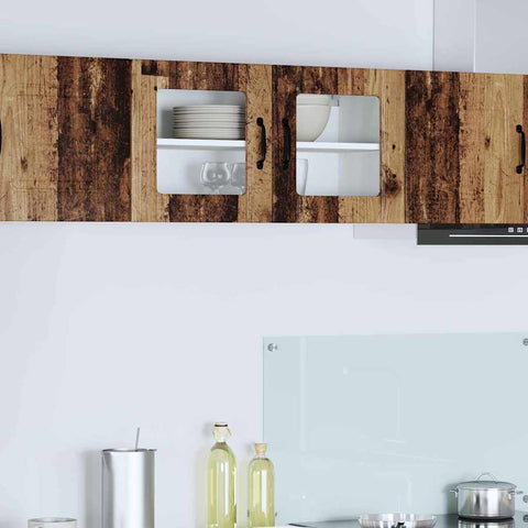 vidaXL Kitchen Wall Cabinet Old Wood 80 x 31 x 40 cm Engineered Wood