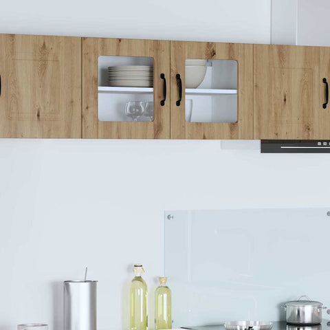 vidaXL Kitchen Wall Cabinet with Shelf Artisan Oak 80 x 31 x 40 cm