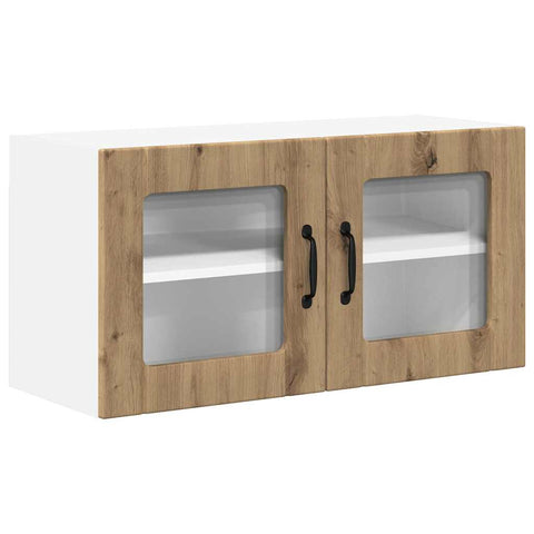 vidaXL Kitchen Wall Cabinet with Shelf Artisan Oak 80 x 31 x 40 cm
