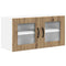vidaXL Kitchen Wall Cabinet with Shelf Artisan Oak 80 x 31 x 40 cm