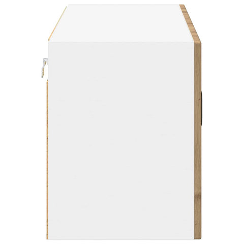 vidaXL Kitchen Wall Cabinet with Shelf Artisan Oak 80 x 31 x 40 cm