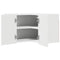 vidaXL Kitchen Wall Cabinet White 57 x 57 x 40 cm Engineered Wood