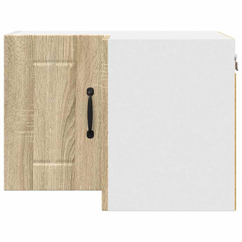 vidaXL Kitchen Wall Cabinet Sonoma Oak 57 x 57 x 40 cm Engineered Wood
