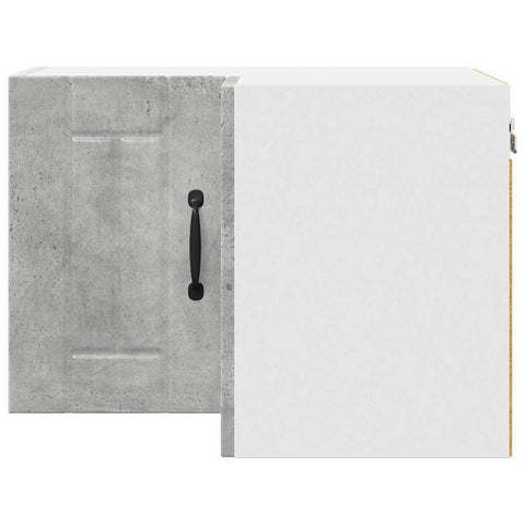 vidaXL Kitchen Wall Cabinet with Shelf Concrete Grey 57 x 57 x 40 cm