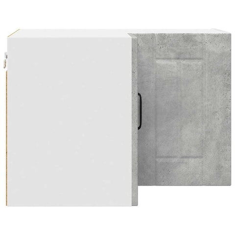vidaXL Kitchen Wall Cabinet with Shelf Concrete Grey 57 x 57 x 40 cm