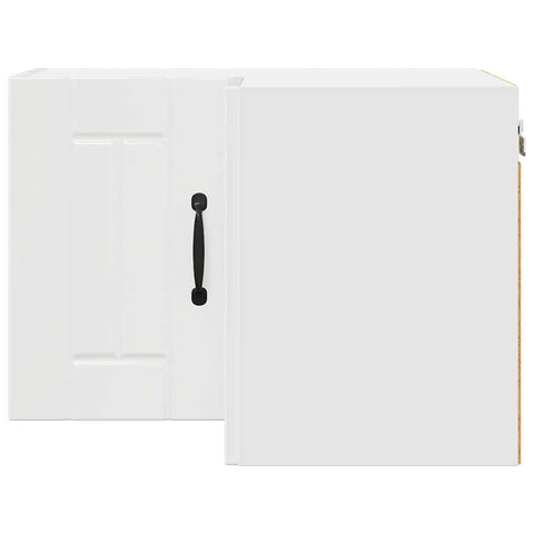 vidaXL Kitchen Wall Cabinet with Door High Gloss White 57 x 57 x 40 cm