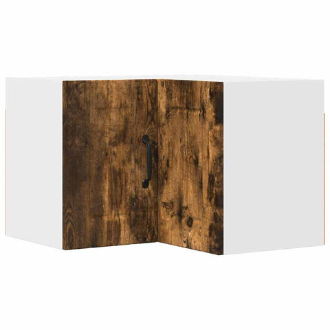 vidaXL Kitchen Wall Cabinet Smoked Oak 57 x 57 x 40 cm Engineered Wood