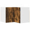 vidaXL Kitchen Wall Cabinet Smoked Oak 57 x 57 x 40 cm Engineered Wood