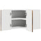 vidaXL Kitchen Wall Cabinet Smoked Oak 57 x 57 x 40 cm Engineered Wood