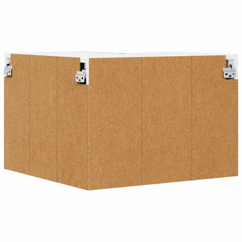 vidaXL Kitchen Wall Cabinet Smoked Oak 57 x 57 x 40 cm Engineered Wood