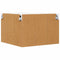 vidaXL Kitchen Wall Cabinet Smoked Oak 57 x 57 x 40 cm Engineered Wood