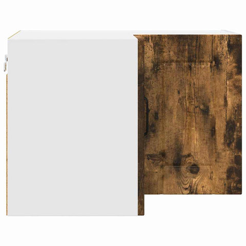 vidaXL Kitchen Wall Cabinet Smoked Oak 57 x 57 x 40 cm Engineered Wood
