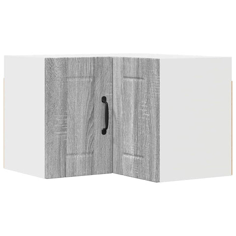 vidaXL Kitchen Wall Cabinet with Shelf Grey Sonoma 57 x 57 x 40 cm