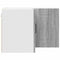 vidaXL Kitchen Wall Cabinet with Shelf Grey Sonoma 57 x 57 x 40 cm
