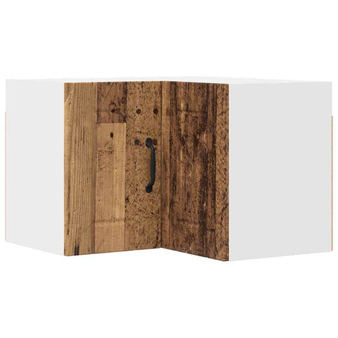 vidaXL Kitchen Wall Cabinet Old Wood 57 x 57 x 40 cm Engineered Wood