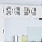 vidaXL Kitchen Wall Cabinet with Shelf 2 pcs White 60 x 31 x 40 cm