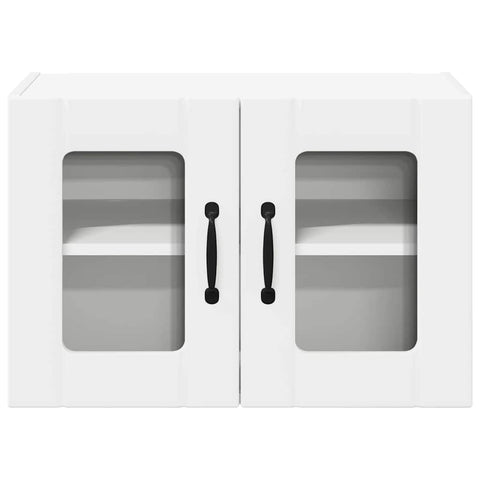 vidaXL Kitchen Wall Cabinet with Shelf 2 pcs White 60 x 31 x 40 cm