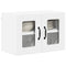 vidaXL Kitchen Wall Cabinet with Shelf 2 pcs White 60 x 31 x 40 cm