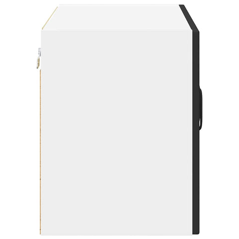 vidaXL Kitchen Wall Cabinet with Shelf 2 pcs Black 60 x 31 x 40 cm