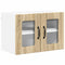 vidaXL Kitchen Wall Cabinet with Door 2 pcs Sonoma Oak 60 x 31 x 40 cm