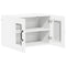 vidaXL Kitchen Wall Cabinet 2 pcs High Gloss White 60 x 31 x 40 cm