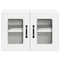 vidaXL Kitchen Wall Cabinet 2 pcs High Gloss White 60 x 31 x 40 cm