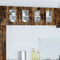 vidaXL Kitchen Wall Cabinet with Door 2 pcs Smoked Oak 60 x 31 x 40 cm