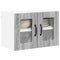 vidaXL Kitchen Wall Cabinet with Shelf Grey Sonoma 60 x 31 x 40 cm