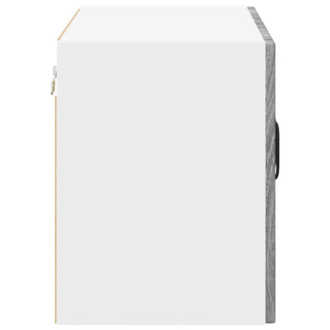 vidaXL Kitchen Wall Cabinet with Shelf Grey Sonoma 60 x 31 x 40 cm