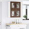 vidaXL Kitchen Wall Cabinet Brown Oak 60 x 31 x 40 cm Engineered Wood