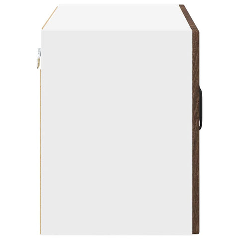 vidaXL Kitchen Wall Cabinet Brown Oak 60 x 31 x 40 cm Engineered Wood