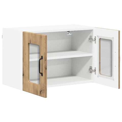 vidaXL Kitchen Wall Cabinet with Shelf Artisan Oak 60 x 31 x 40 cm
