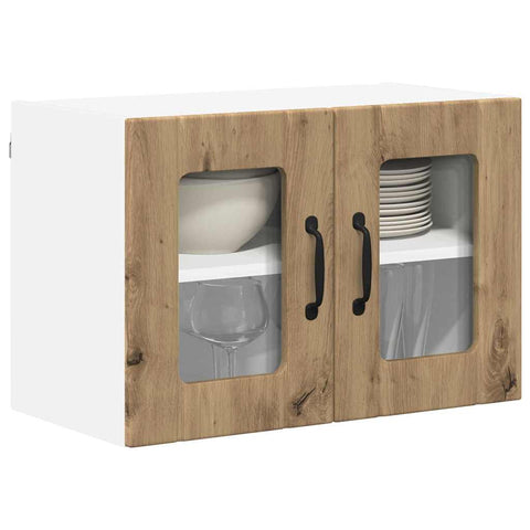 vidaXL Kitchen Wall Cabinet with Shelf Artisan Oak 60 x 31 x 40 cm