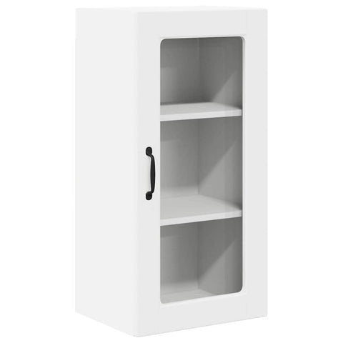 vidaXL Kitchen Wall Cabinet with Shelf 2 pcs White 40 x 31 x 80 cm