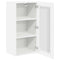 vidaXL Kitchen Wall Cabinet with Shelf 2 pcs White 40 x 31 x 80 cm
