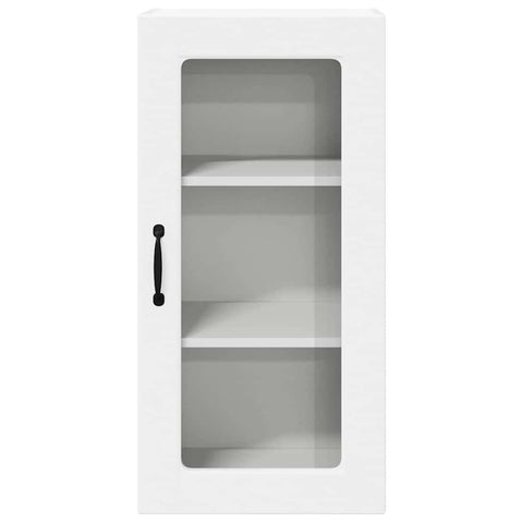 vidaXL Kitchen Wall Cabinet with Shelf 2 pcs White 40 x 31 x 80 cm