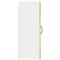 vidaXL Kitchen Wall Cabinet Sonoma Oak 40 x 31 x 80 cm Engineered Wood