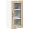 vidaXL Kitchen Wall Cabinet with Door 2 pcs Sonoma Oak 40 x 31 x 80 cm