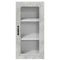 vidaXL Kitchen Wall Cabinet with Shelf Concrete Grey 40 x 31 x 80 cm