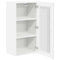 vidaXL Kitchen Wall Cabinet with Door High Gloss White 40 x 31 x 80 cm