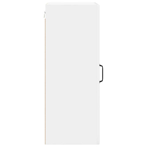 vidaXL Kitchen Wall Cabinet with Door High Gloss White 40 x 31 x 80 cm