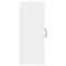 vidaXL Kitchen Wall Cabinet with Door High Gloss White 40 x 31 x 80 cm