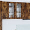 vidaXL Kitchen Wall Cabinet Smoked Oak 40 x 31 x 80 cm Engineered Wood