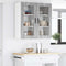 vidaXL Kitchen Wall Cabinet with Shelf Grey Sonoma 40 x 31 x 80 cm