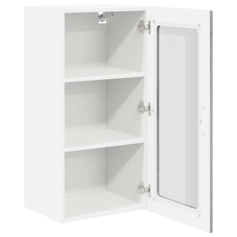 vidaXL Kitchen Wall Cabinet with Shelf Grey Sonoma 40 x 31 x 80 cm